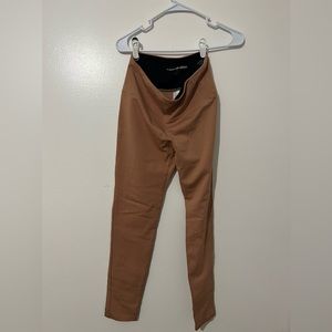 Pants stretch Alexander Jordan brown size small tummy control legging